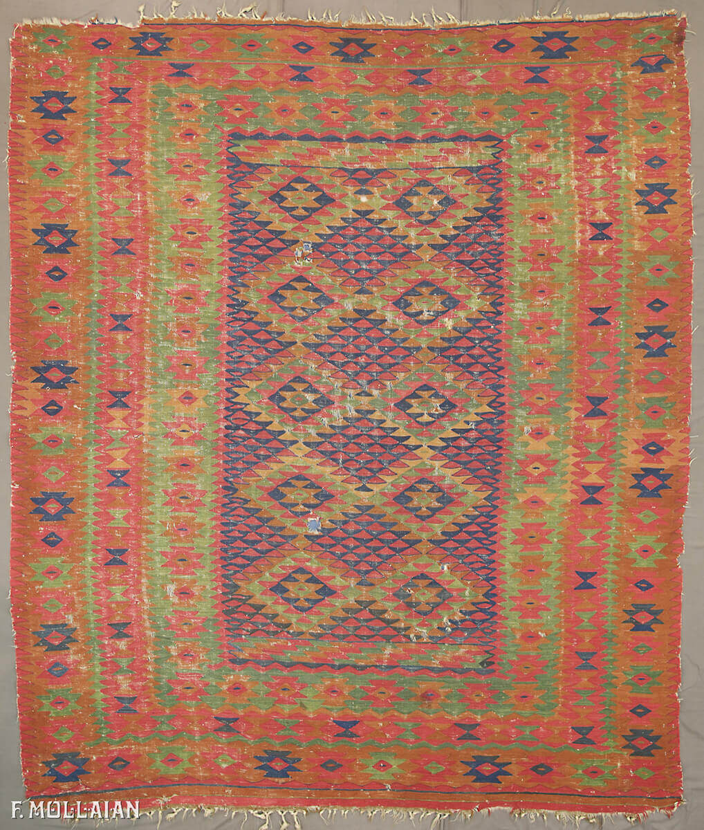 Antique Turkish Sarkoy Kilim  n°:40206582